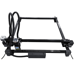 Mesin pemotong Laser 400x400MM DIY, 10W Diode ukiran portabel untuk kayu lapis kulit fitur 3D untuk bisnis - Product Image 5