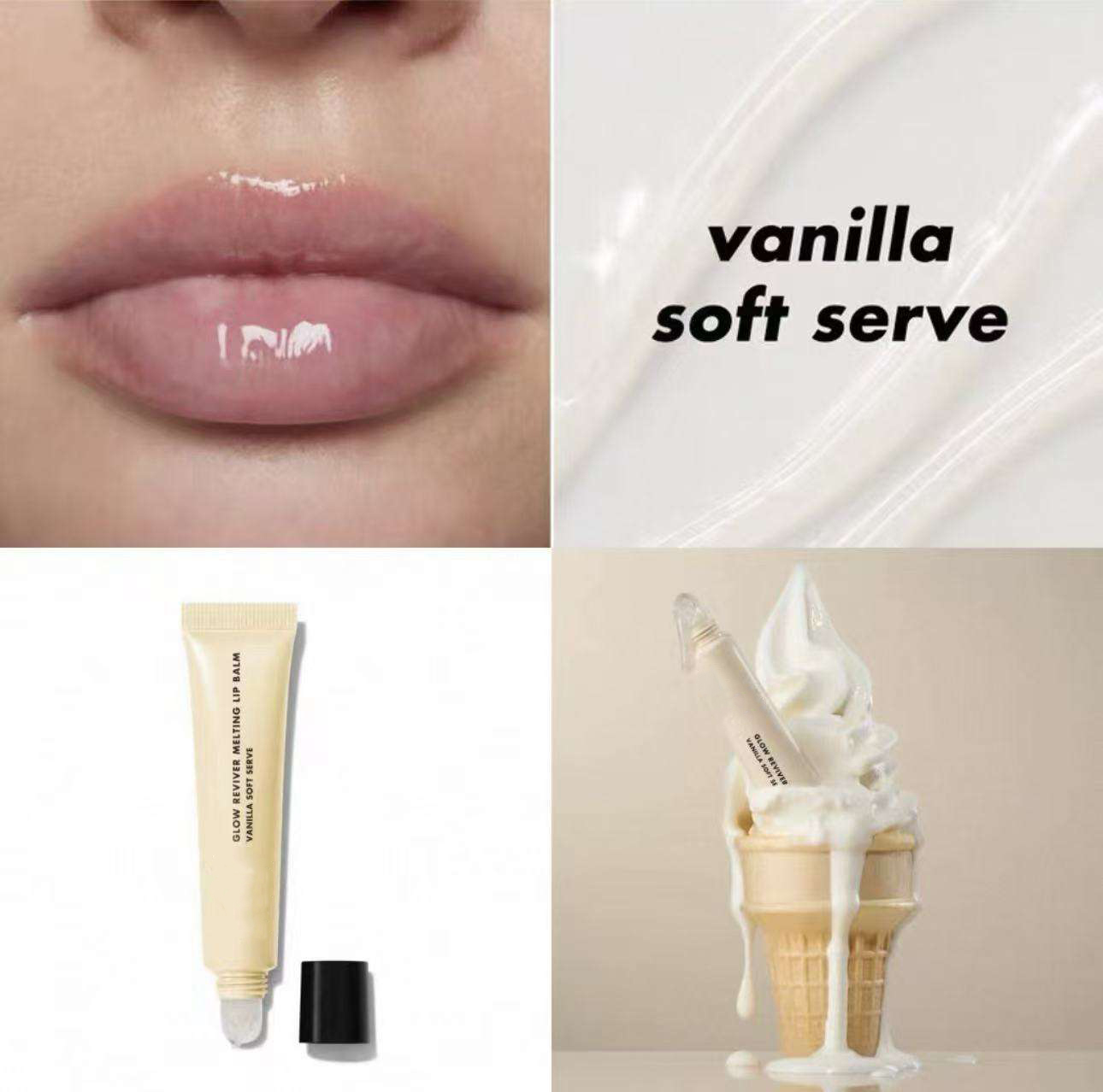 Helado suave de vainilla No. 7
