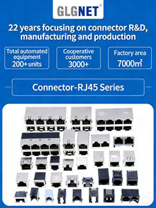 Conector de Red RJ45 Cat 6, Puerto Único 1x1, 8P8C, Negro, para PCB, Accesorio de Conector Hembra RJ45 - Product Image 4