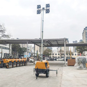 Mobile <b>Working</b> <b>Light</b> Tower 7M LED Aluminum Alloy Portable For Construction Site Factory Lighting - Product Image 3