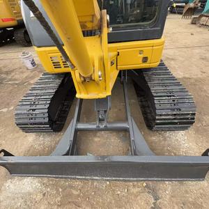 รถขุดขนาดเล็ก Komatsu PC55 MR ขนาด 5 ตัน ระบบไฮดรอลิก พร้อมบุ้งกี๋ขนาด 0.2 ลูกบาศก์เมตร เครื่องยนต์และปั๊มมือสอง - Product Image 3