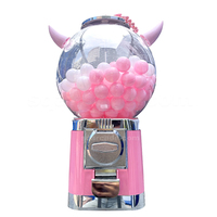 Mini distributeur de capsules à monnayeur pour bonbons et jouets, idéal pour salles d'arcade, centres commerciaux, événements et jeux à prix.