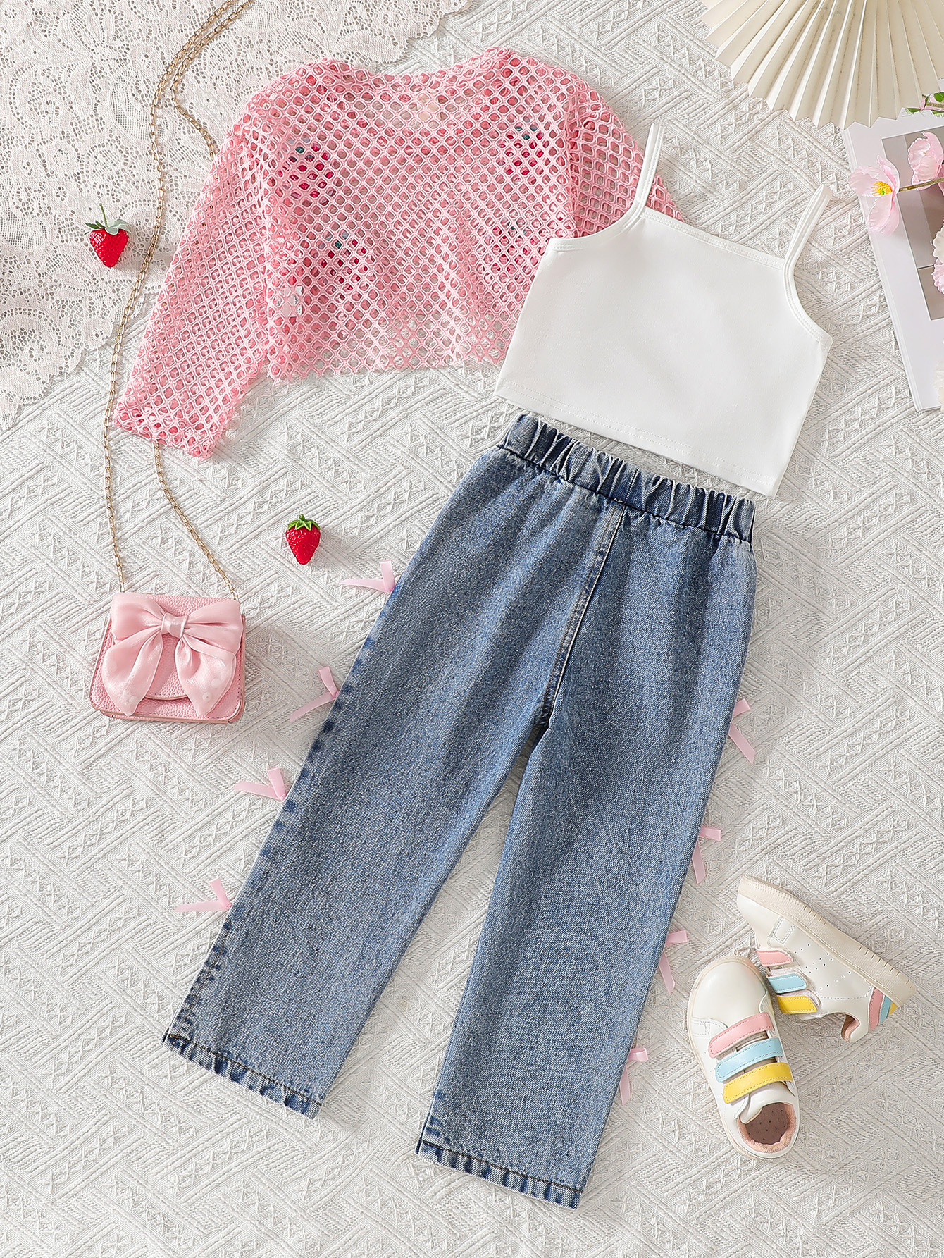 Conjunto Mallita Fresa foto 2