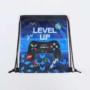 Mochila Azul para Juegos con Cordón, Impermeable, de Poliéster, Unisex, para Deportes al Aire Libre, para Niños y Adultos - Product Image 5