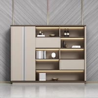 Mobilier de bureau moderne haut de gamme patron ergonomique bureau de direction en bois en forme de L ordinateur de bureau
