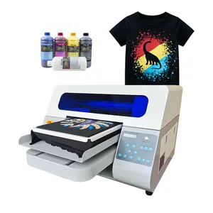 Impressora de camisetas dtg a2 dupla XP600 para a3 dtg, máquina de impressão de camisetas tipo a1