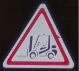 Customized Logo <b>Projector</b> Safety <b>Light</b> and Heavy Vehicle LED Safety <b>Light</b> 20W - Product Image 4