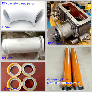 Kyokuto KKK مضخة الخرسانة قطع الغيار الجبهة بوش/العلوي الإسكان - Product Image 6