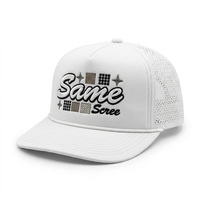Gorra Trucker de Poliéster Espumado Personalizable de Alta Calidad con Logotipo Bordado, 5 Paneles, Verde, Moda Deportiva para Hombre