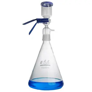 Delvstlab 5000 ml Glas Lösungsmittel vakuum Filtration Destillationsgerät Vakuum Saugfiltervorrichtung