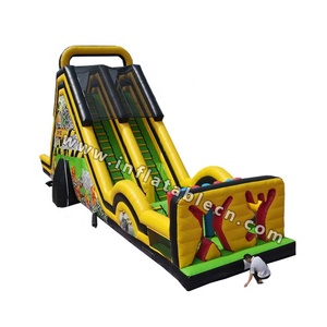 Bán Hot Thương Mại Giá Rẻ <span class=keywords><strong>Inflatable</strong></span> <span class=keywords><strong>Bouncer</strong></span> Nhảy Lâu Đài Bouncy Với Người Lớn Độc Hại Dual Lane Khô <span class=keywords><strong>Slide</strong></span> Với Obstacle Course - Product Image 1