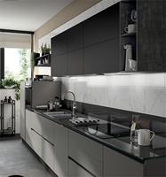 Suministro de fábrica Muebles para el hogar Gabinete de cocina Toda la casa Armarios de cocina de madera maciza simples modernos personalizados