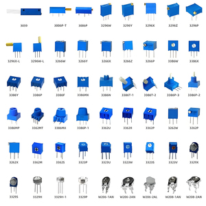 Potenziometro Rotativo Personalizzabile Tipo 148 Doppio B5K-250K-15MM con Due Resistenze e Piede Dritto, Resistore Variabile, Reostato - Product Image 6