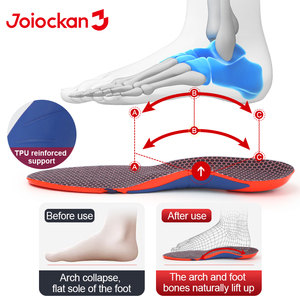 Solette Sportive in Gel PU Morbido con Supporto per Arco Plantare, Antiscivolo, Alleviano la Fatica per Piedi Piatti e Lunghe Permanenze in Piedi - Product Image 3