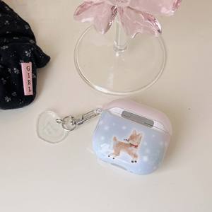 Pour airpods <span class=keywords><strong>Pro</strong></span> <span class=keywords><strong>ou</strong></span> Pro2 2 <span class=keywords><strong>3</strong></span> 1 4 sans fil bluetooth boîte de charge mignon cerf joyeux noël heureux étui pour écouteurs Imd casque couverture - Product Image 3