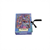 Boîte cadeau magnétique personnalisée en forme de livre, style anime, en carton écologique, pour cadeaux de dessins animés, vente en gros