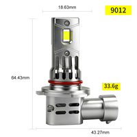 Ampoules de phares LED 9012 9005 H8 H11, réponse rapide, Canbus, Plug and Play, faible consommation d'énergie, pour voiture universelle | Ensoleillé