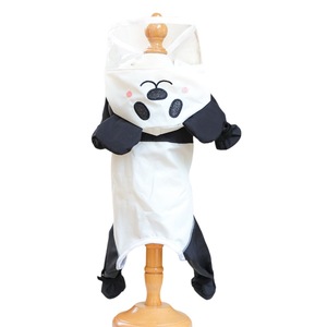 Panda Cartoon Raincoat <b>For</b> <b>Small</b> Medium <b>Dogs</b> Cats Waterproof Pet <b>Clothes</b> Four Seasons Polyester Coat Jacket - Product Image 5