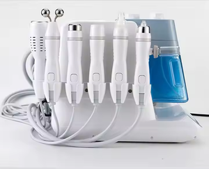 전문 6-in-1 히드라 뷰티 페이셜 스파 기계 미세 박피술 아쿠아 필 산소 제트 초음파 수화 피부 미백 - Product Image 2