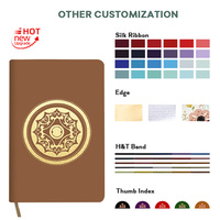 Bible du Nouveau Testament multifonctionnelle, durable, nouvelle version internationale, économique, motif de gaufrage personnalisé, marron, recyclable