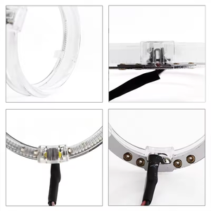 ไฟหน้าวงแหวน LED 12V ขนาด 89 มม. 95 มม. รูปทรงหลอด H4 แสงสีขาว 6000K ความสว่าง 6000 ลูเมนส์ ใช้ได้กับรถยนต์ทั่วไป รับประกัน 2 ปี - Product Image 4