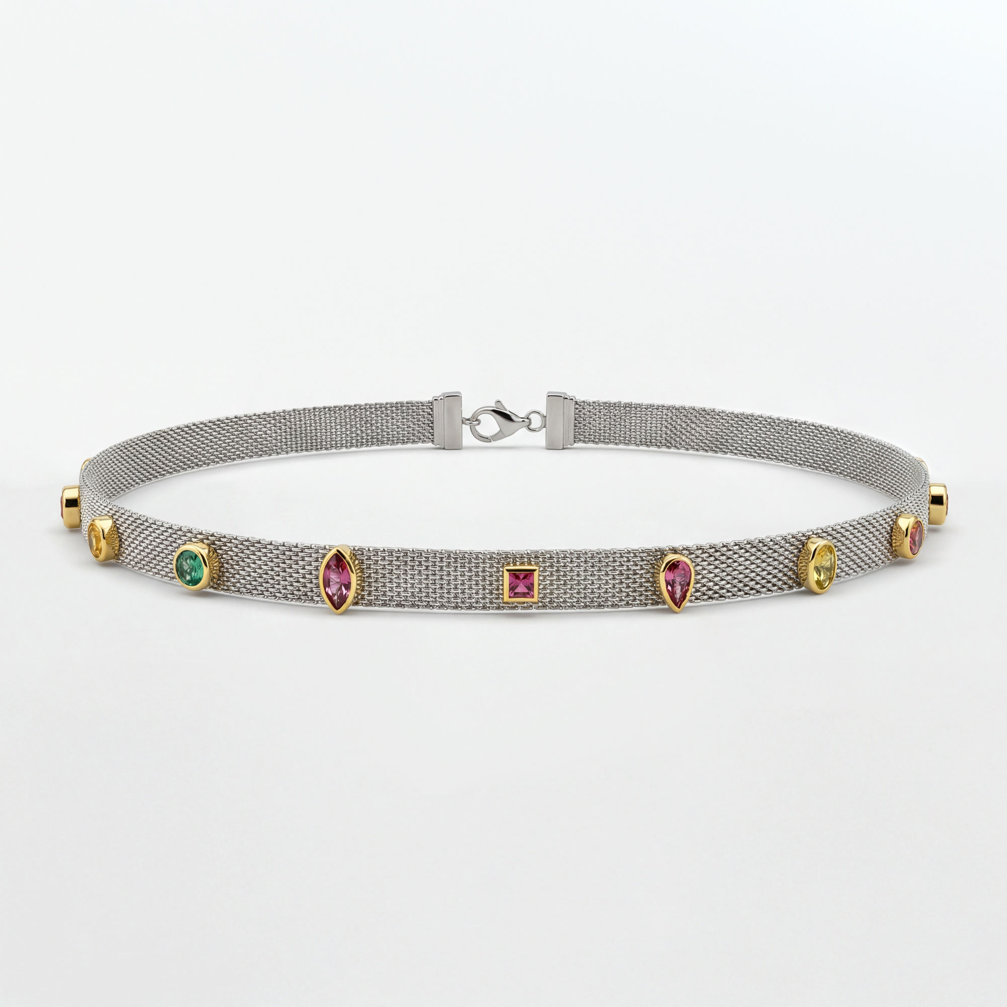 Multicolore / Bicolore (Plaqué Or Blanc et Or Jaune)