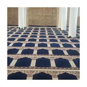 Wolle Axminster-Steppteppich Moschee Gebetsteppich Wand zu Wand maschineller Bodenbelag