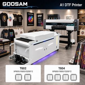 Wholesale <b>A1</b> Dtf <b>Printer</b> Optional XP600 I1600 I3200 Heads with Shaker Purifier 60cm Eco Friendly Heat Transfer Machine - Product Image 1