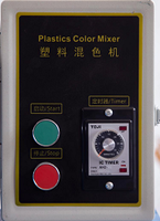 Mélangeur vertical de couleur de poudre granulaire en plastique industrielle de granule capacité de 100KG avec l'équipement de doseur de mélangeur de vis d'acier inoxydable