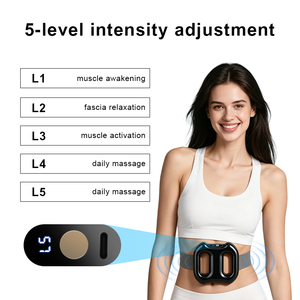 Masseur électrique professionnel à vibrations haute fréquence pour la relaxation musculaire, 5 niveaux de force de massage, minuterie intelligente - Product Image 3
