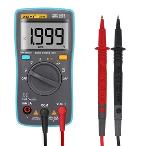 ZOYI ZT-98 handheld digital 1999 counts multimeter