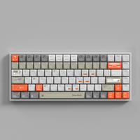 Nouveau clavier mécanique ultra-fin ultra-léger à disposition 75% avec interrupteurs Kaih à profil bas, boîtier en aluminium, batterie 4000mAh
