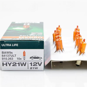 Lampadina Alogena <span class=keywords><strong>Osram</strong></span> ULTRA LIFE 64137ULT 12V 21W HY21W BAW9s 910.263, Germania - Product Image 2