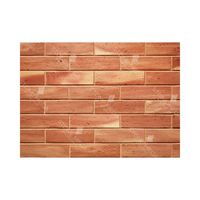 Nouvelle conception de briques d'argile de style antique Tuile de texture Mcm Flexible Pierre de placage ignifuge Tuile de mur souple pour la conception d'hôtel de maison