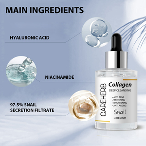 Soin de la peau en marque privée OEM ODM, éclaircissant, <span class=keywords><strong>anti</strong></span>-âge, <span class=keywords><strong>anti</strong></span>-acné, niacinamide, collagène, mucine <span class=keywords><strong>d</strong></span>'<span class=keywords><strong>escargot</strong></span>, sérum pour le visage - Product Image 3