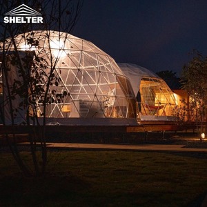 Cúpula de PVC transparente con diseño de Cupula Iglu, carpa romántica para jardín al aire libre, cúpula iglú con baño - Product Image 2