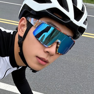 Cycling Glasses Colorful <b>Large</b> <b>Frames</b> Windproof Anti Fog Polarized Protective Outdoor Sports Eyewear - Product Image 3