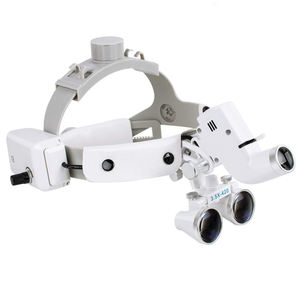 Dentisit Chirurgische 65000 Lux Led Koplamp Hoofdband Verrekijker Loepen Helderheid Punt Ajustable Koplamp 3.5x - Product Image 1