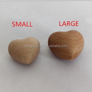 Décoration en bois de hêtre massif en forme de cœur dodu, couleur naturelle, découpe CNC pour <span class=keywords><strong>les</strong></span> occasions de Diwali <span class=keywords><strong>et</strong></span> de sympathie - Product Image 5