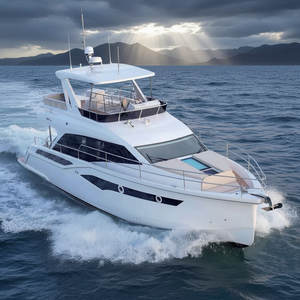 Yachts sportifs en fibre de verre de 15,16 m/50 pieds, moteur essence in-bord de 410 CV, 18 nœuds, bateaux de croisière de luxe pour le divertissement - Product Image 1