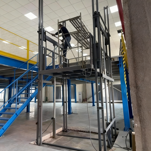 गोदाम हाइड्रोलिक फ्रेट लिफ्ट उठाने मंच छोटे गोदाम फ्रेट लिफ्ट हाइड्रोलिक कार्गो मशीन - Product Image 4