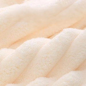 Bán buôn tùy chỉnh san hô nhung khăn tắm thoáng khí mềm bọc bãi biển Khăn với kẹo vải to sợi in san hô lông cừu chất liệu - Product Image 5