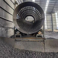 Trommel typ Große kleine Sand-Sieb maschine Vibrations-Sand-Sieb waschmaschine mit Motor lager für Erz anwendungen