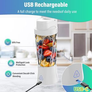 Liquidificador Portátil Elétrico de 700ml para Esportes, Extrator de Suco Lento, Mixer e <span class=keywords><strong>Shaker</strong></span> de Proteína - Mais Vendido da Fábrica - Product Image 6