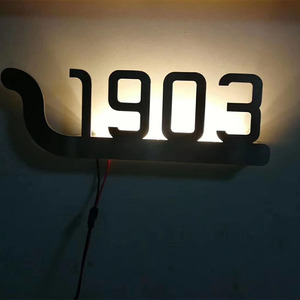 Tùy chỉnh mới được nâng cấp số cửa dạ quang cho khách sạn & nhà hàng số cửa treo nổi bật cho trường học & bệnh viện - Product Image 5