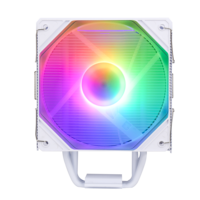 SAMA-enfriador de cpu para videojuegos, enfriadores de aire de cpu con 4 tubos de cobre, blanco, rgb