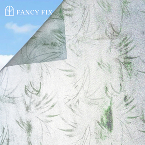 <span class=keywords><strong>Película</strong></span> estática impermeable de PVC para ventanas, patrón de bambú, protección UV, fácil de instalar para el hogar, dormitorios, baños, residencias - Product Image 6