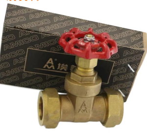 Válvula de Compuerta Amico de Latón para Tuberías de Cobre, Manual, Estructura Fija, Soldable, 4/6 Pulgadas, Válvula de Conmutación de <span class=keywords><strong>1</strong></span> Pulgada <span class=keywords><strong>111</strong></span> - Product Image 4