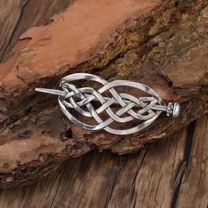 Pasador de Pelo Nórdico Vikingo con Nudo Celta, Pinza de Pelo Antigua, Clip de Pelo Nórdico, Regalo Escandinavo con Diseño de Thor, Odín y Freya - Product Image 3