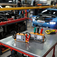 Probador de batería BT300 para coche: mide el estado de salud, pantalla tipo puntero, rango de voltaje de 8-16V, corriente de 160A, rango de prueba de 16AH-200AH